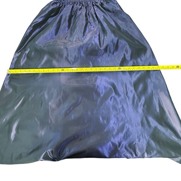 VTG Jessica McClintock for Gunne Sax SZ Large Tafetta Purple Metallic Maxi Skirt - Picture 13 of 13